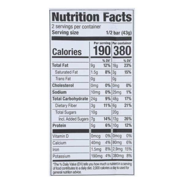 Probar Organic Superfood Slam Bar - Case of 12 - 3 oz