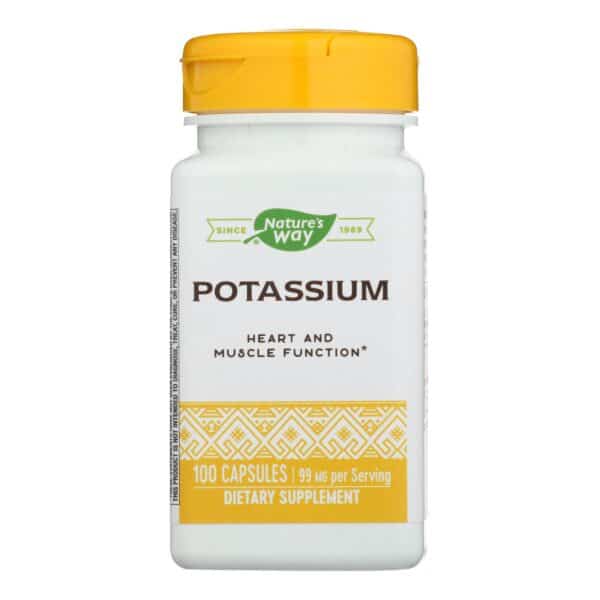 Nature's Way - Potassium - 100 Capsules - Image 2