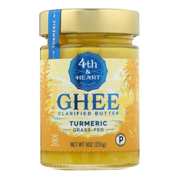 4th & Heart - Ghee - Turmeric Grass Fed - Case of 6 - 9 oz. - Image 2