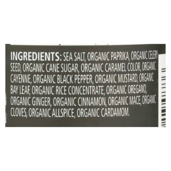 Frontier Herb Seafood Seasoning - Organic - Blackened - 2.5 oz - Image 2