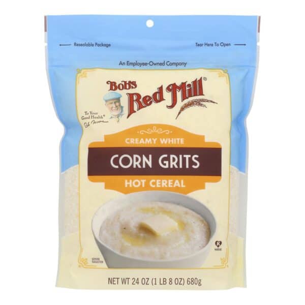 Bob's Red Mill - Grits White Corn - Case of 4 - 24 OZ - Image 2