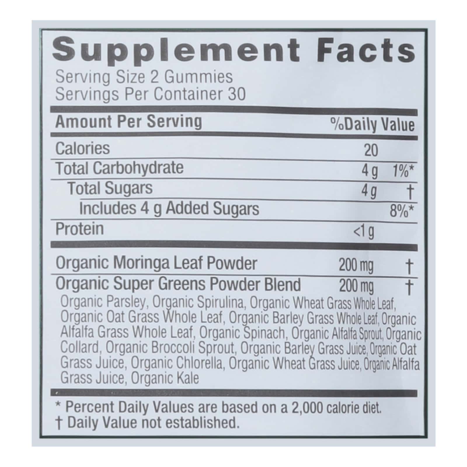 Kuli Kuli - Spr Gmmy Moringa Spr Green - 1 Each-60 CT - Image 3