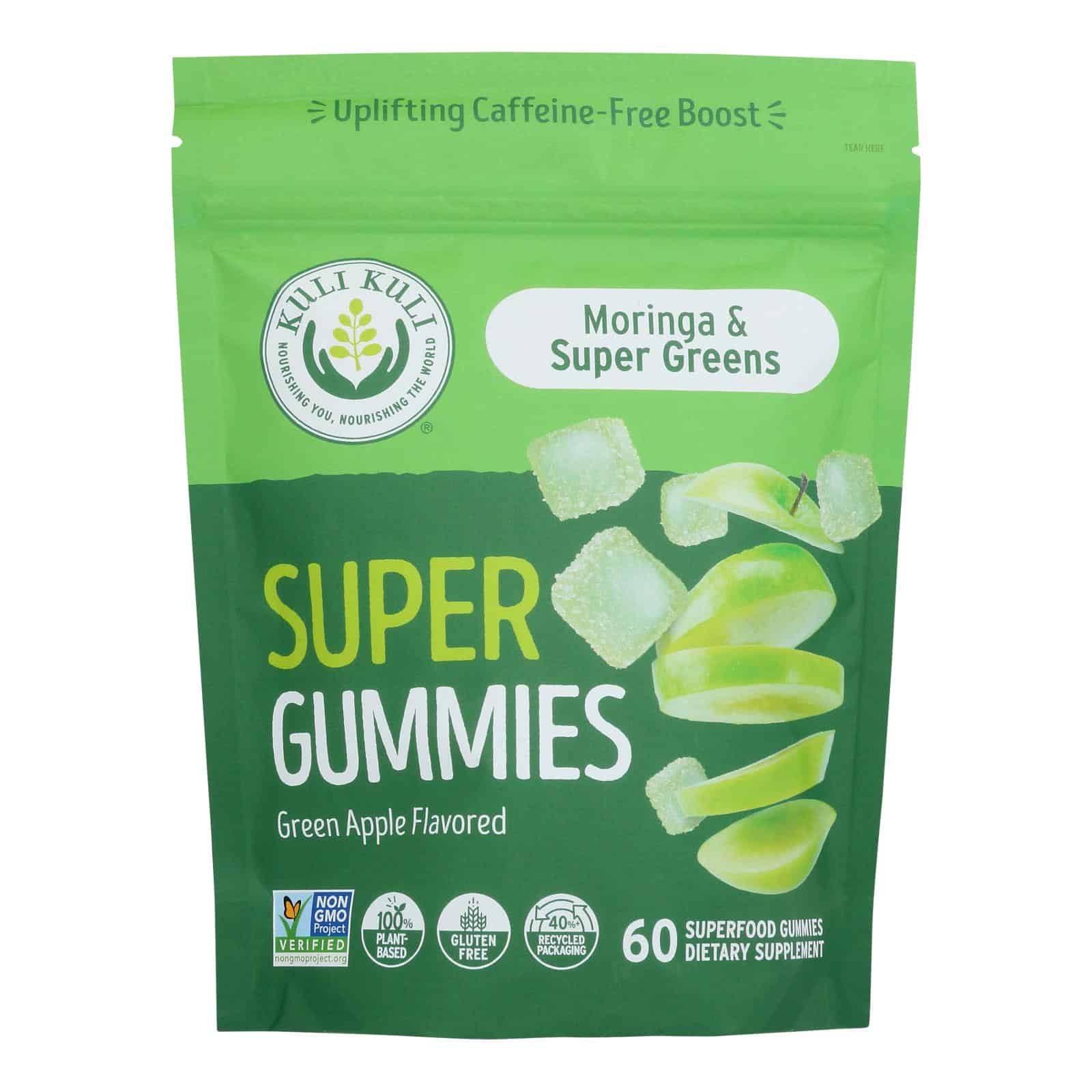 Kuli Kuli - Spr Gmmy Moringa Spr Green - 1 Each-60 CT