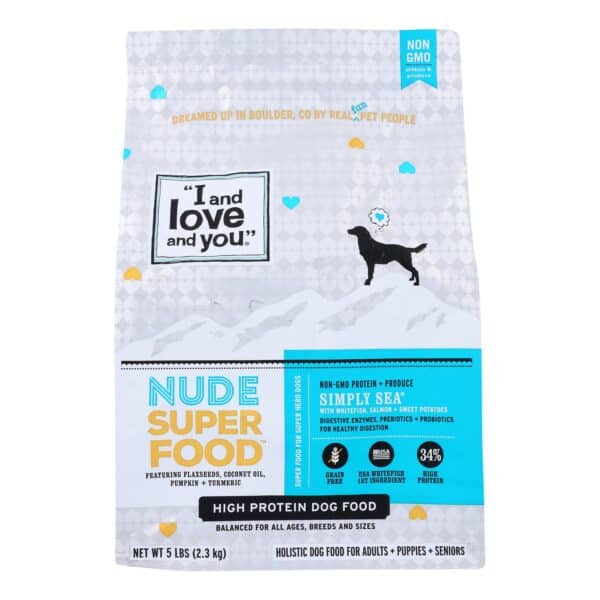 I And Love And You Dog Dry Food Simply Sea Recipe  - Case of 3 - 5 LB - Image 2