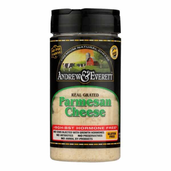 Andrew and Everett - Parmesan Cheese - Grated - Case of 6 - 7 oz. - Image 3