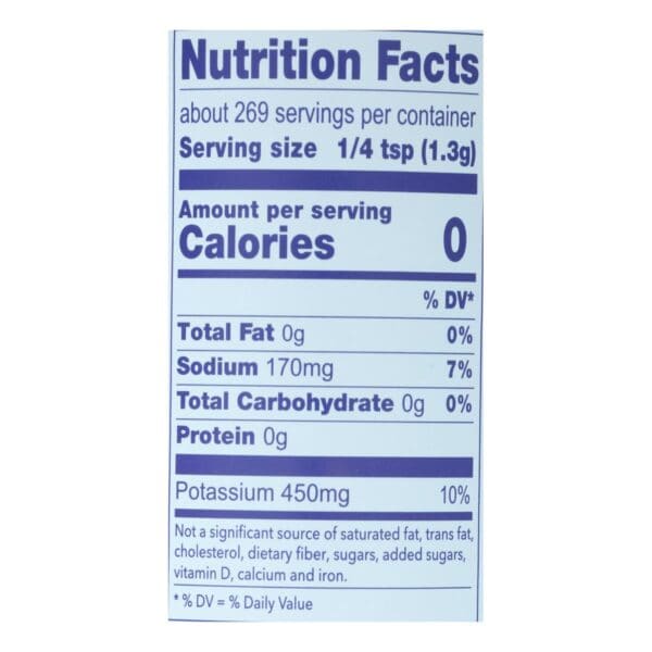 Losalt Reduced Sodium Salt - Case of 6 - 12.35 oz. - Image 3