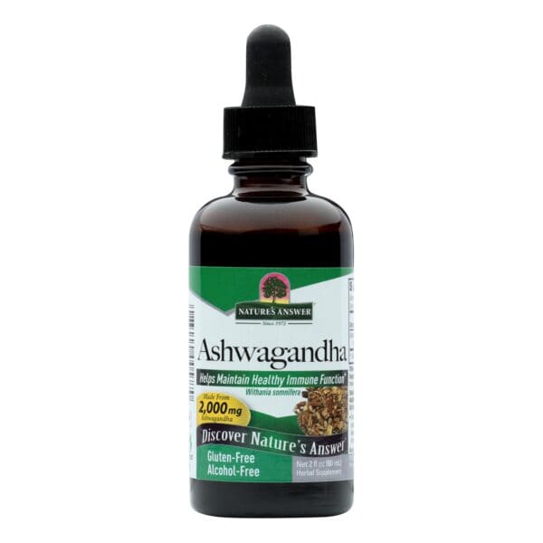 Nature's Answer - Ashwagandha Root - 2 fl oz - Image 2