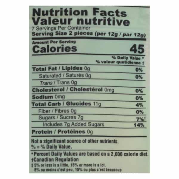 Ginger People - Gin Gins Chewy Ginger Candy - Original - Case of 12 - 3 oz. - Image 3