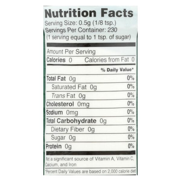 Sweet Leaf Stevia Sweetener - 4 oz - Image 2