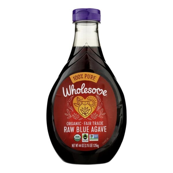 Wholesome Sweeteners Blue Agave - Liquid Sweetener - Case of 6 - 44 oz. - Image 3