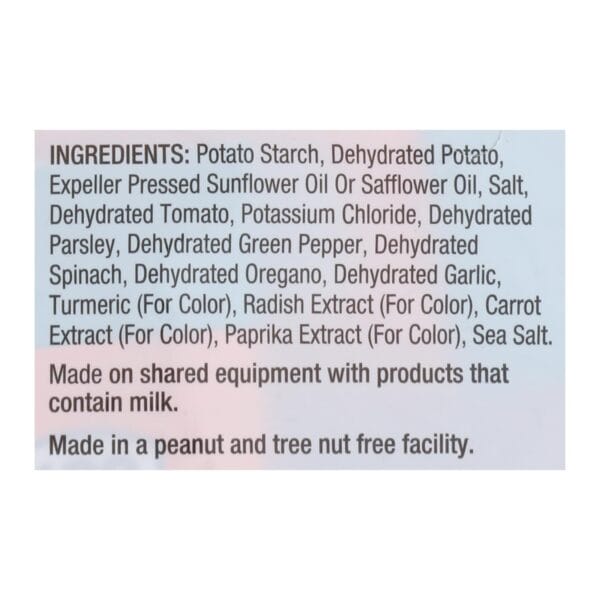 Good Health Veggie Straws - Sea Salt - Case of 8 - 1 oz. - Image 3