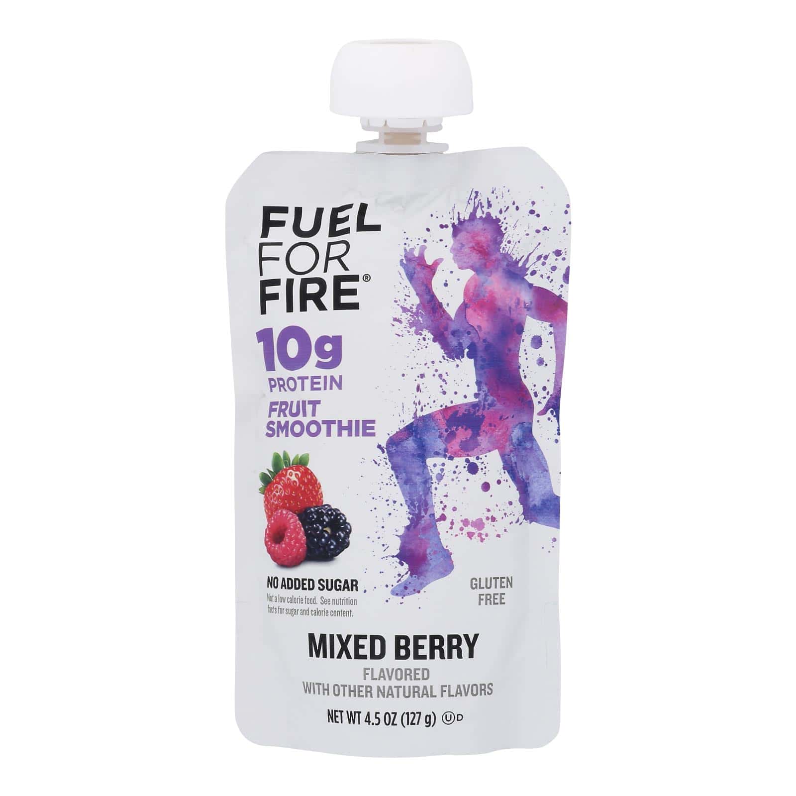 Fuel For Fire Mixed Berry Protein Smoothie, Mixed Berry - Case of 12 - 4.5 OZ - Image 3
