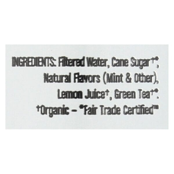 Steaz Lightly Sweetened Green Tea - Mint - Case of 12 - 16 Fl oz. - Image 3