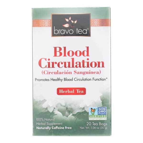 Bravo Teas and Herbs - Tea - Blood Circulation - 20 Bag