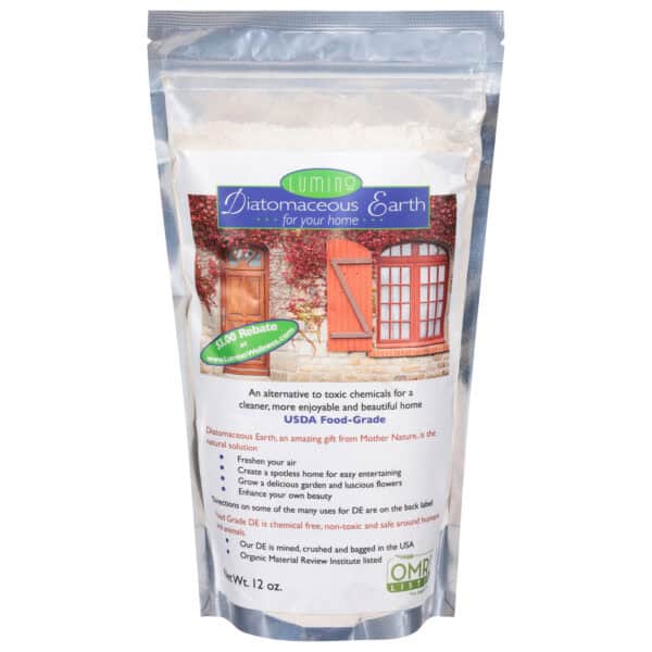 Lumino Diatomaceous Earth for Your Home - 12 oz - Image 2