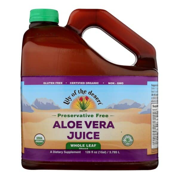 Lily of the Desert - Aloe Vera Juice - Whole Leaf - Filtered - 1 gal - Image 3