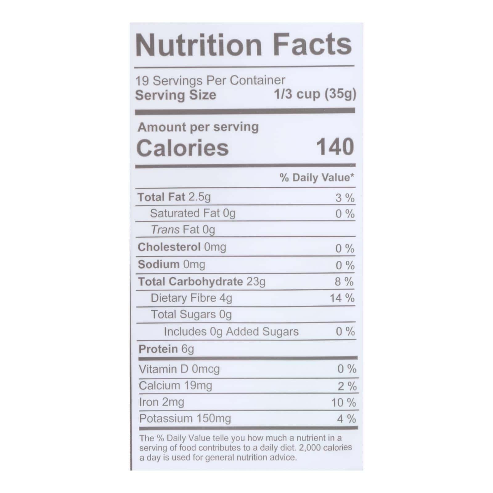 One Degree Organic Foods Organic Rolled Oats - Sprouted - Case of 4 - 24 oz - Image 2