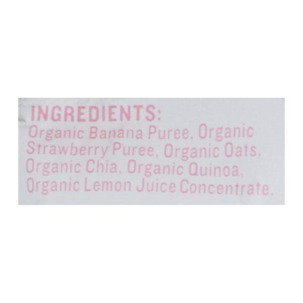 Peter Rabbit Organics - Oats&seeds Bana&straw - Case of 10 - 4 OZ