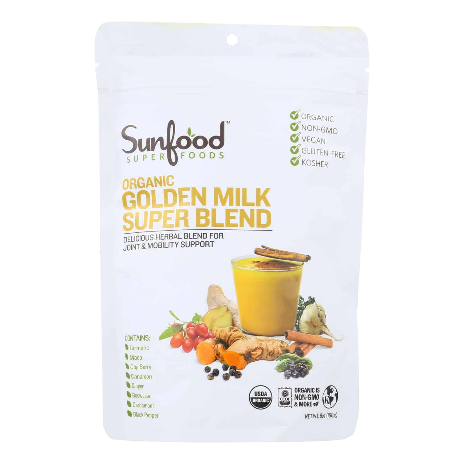 Sunfood - Super Blend Golden Milk - 1 Each -6 OZ - Image 2