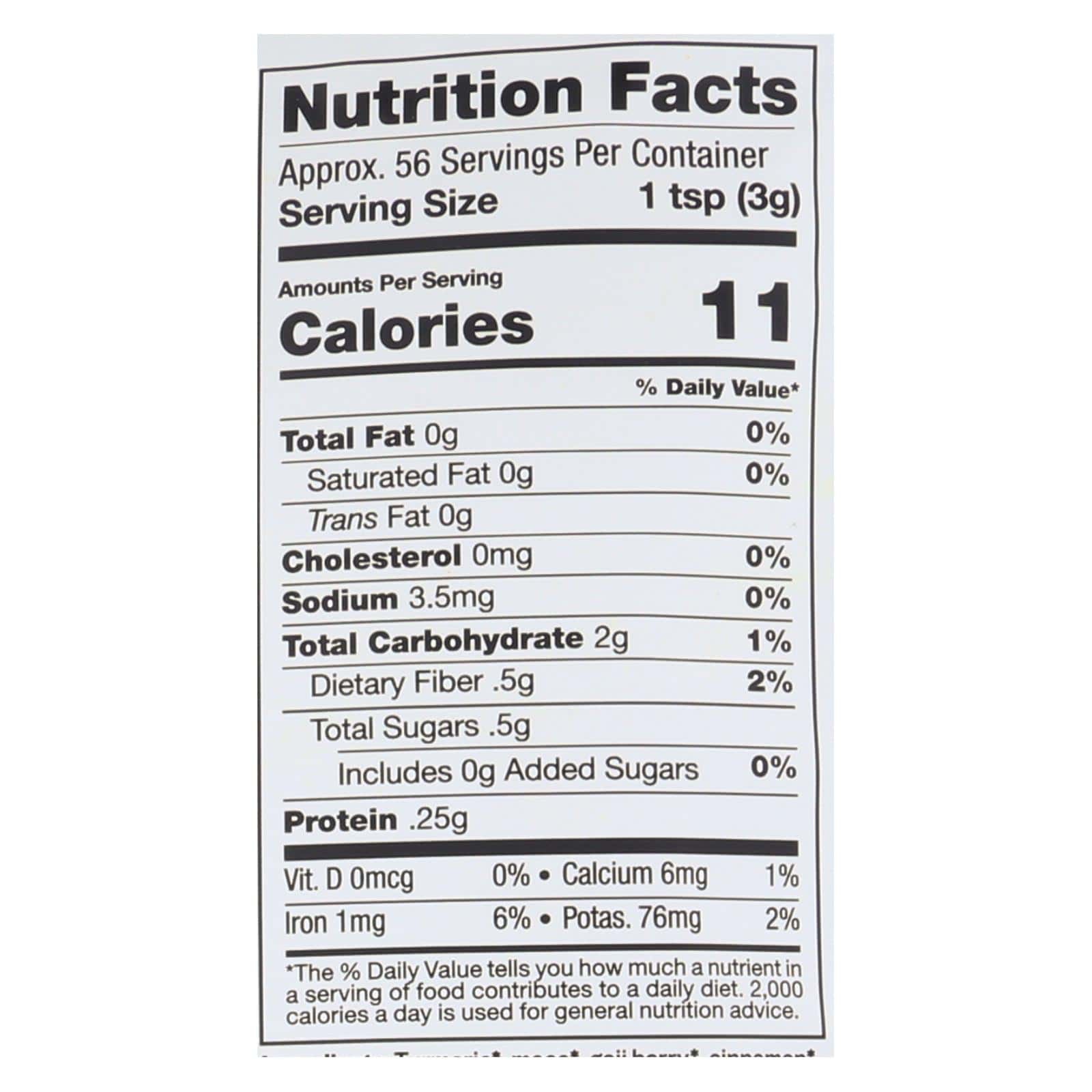 Sunfood - Super Blend Golden Milk - 1 Each -6 OZ - Image 3