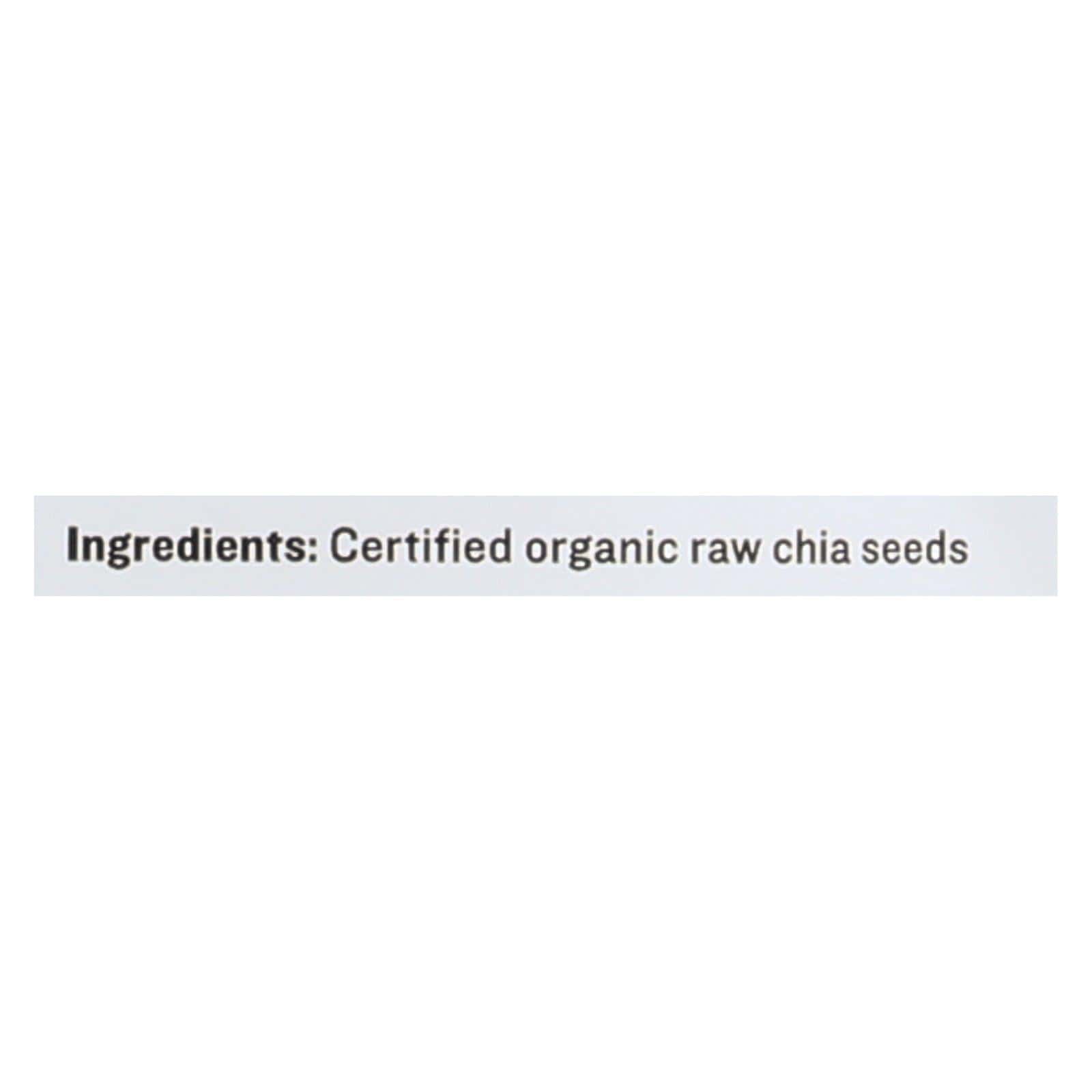 Sunfood Superfoods Raw Organic Chia Seeds - 1 Each - 1 LB - Image 3