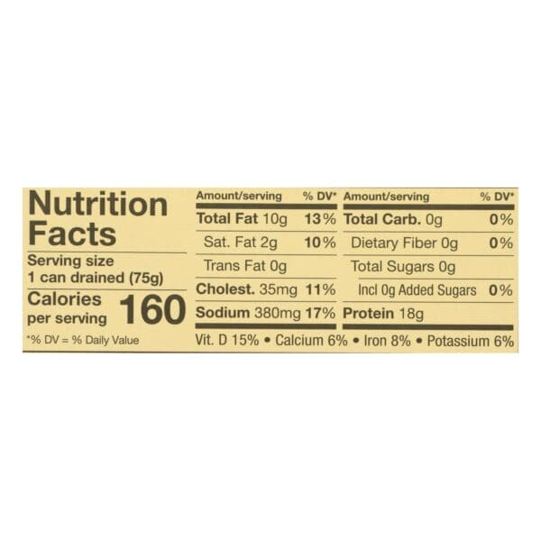 Reese Sardines - Skinless Boneless in Olive Oil - Case of 10 - 3.75 oz - Image 2
