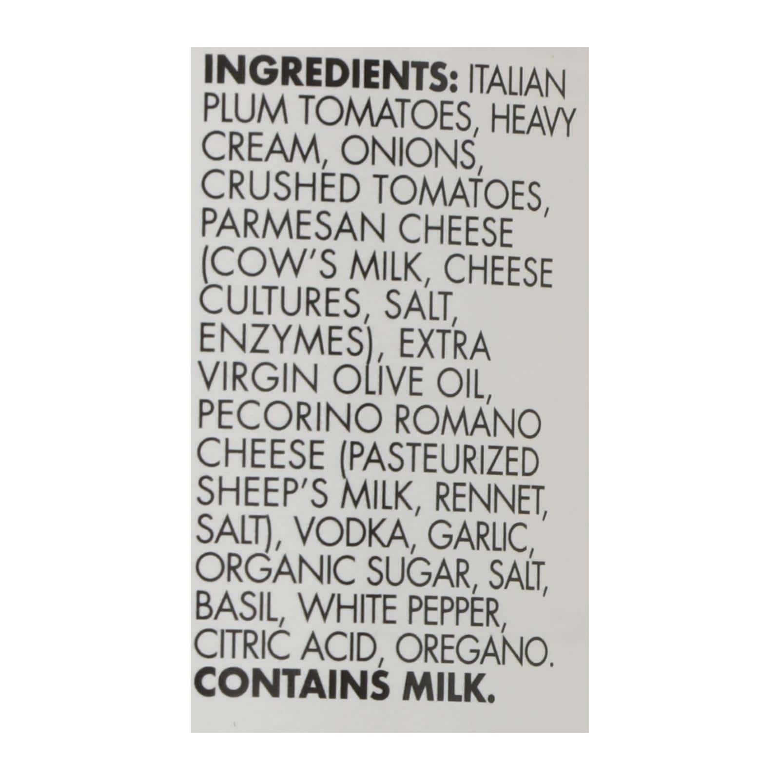 Delallo - Sauce - Fresco - Vodka - Case of 6 - 25.25 fl oz