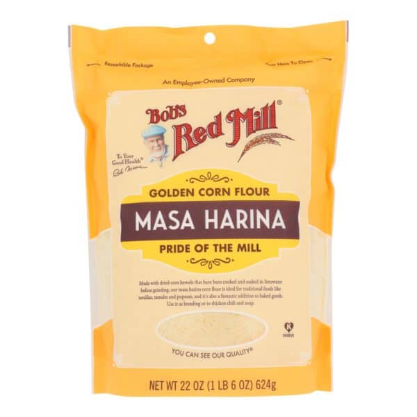 Bob's Red Mill - Masa Golden Corn - Case of 4 - 22 OZ