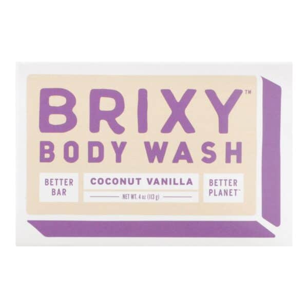 Brixy - Body Wash Bar Coconut Vanilla - 1 Each -4 OZ - Image 2