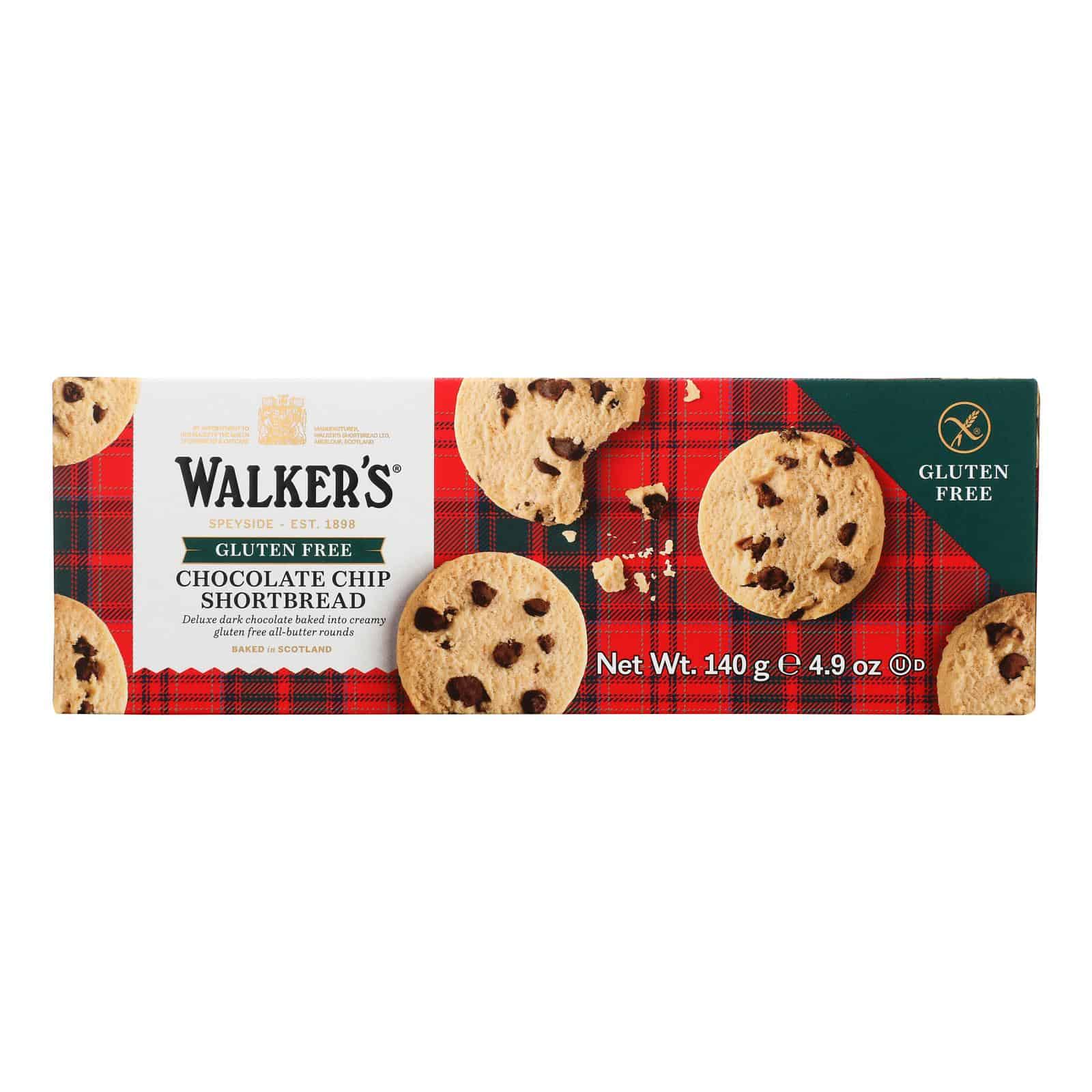 Walkers Shortbread - Chocolate Chip - Case of 6 - 4.9 oz. - Image 2