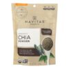 Navitas Naturals Chia Seed Powder - Organic - 8 oz - case of 12