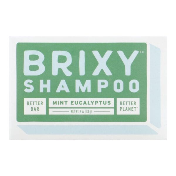 Brixy - Shampoo Bar Mint Euclypt - 1 Each -4 OZ - Image 2