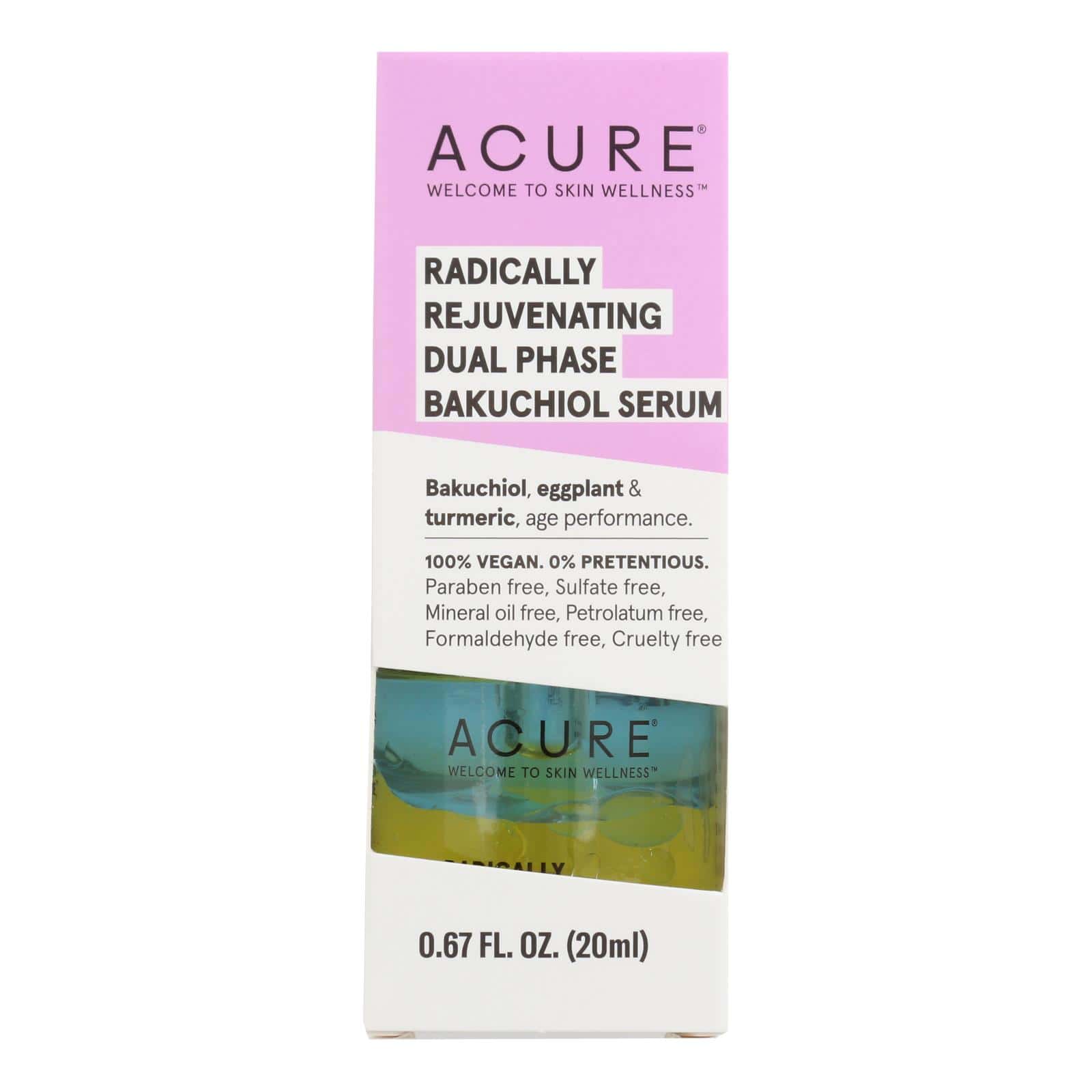 Acure - Serum Rad/rejv Bakuchiol - 1 Each-0.67 FZ