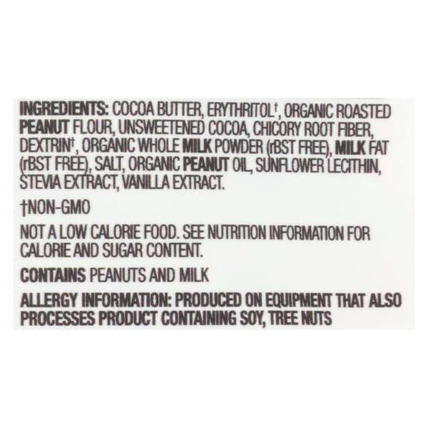 Lily's Sweets - Peanut Butter Cup Milk Chocolate - Case of 12 - 3.2 OZ - Image 2