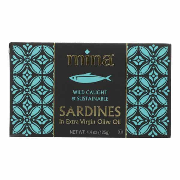 Mina - Sardines In Evoo - Case of 12-4.4 OZ