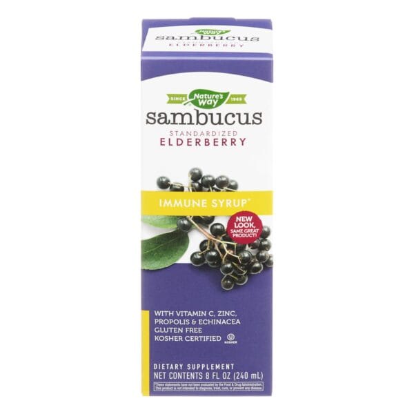 Nature's Way - Sambucus Immune Syrup - 8 fl oz - Image 2