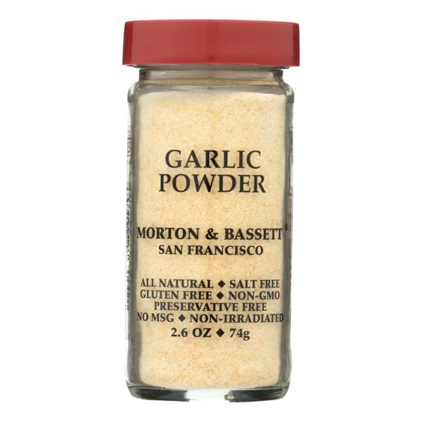 Morton and Bassett - Seasoning - Garlic Powder - Case of 3 - 2.6 oz. - Image 3