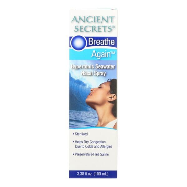 Ancient Secrets Breathe Again Nasal Spray - 3.38 fl oz - Image 2