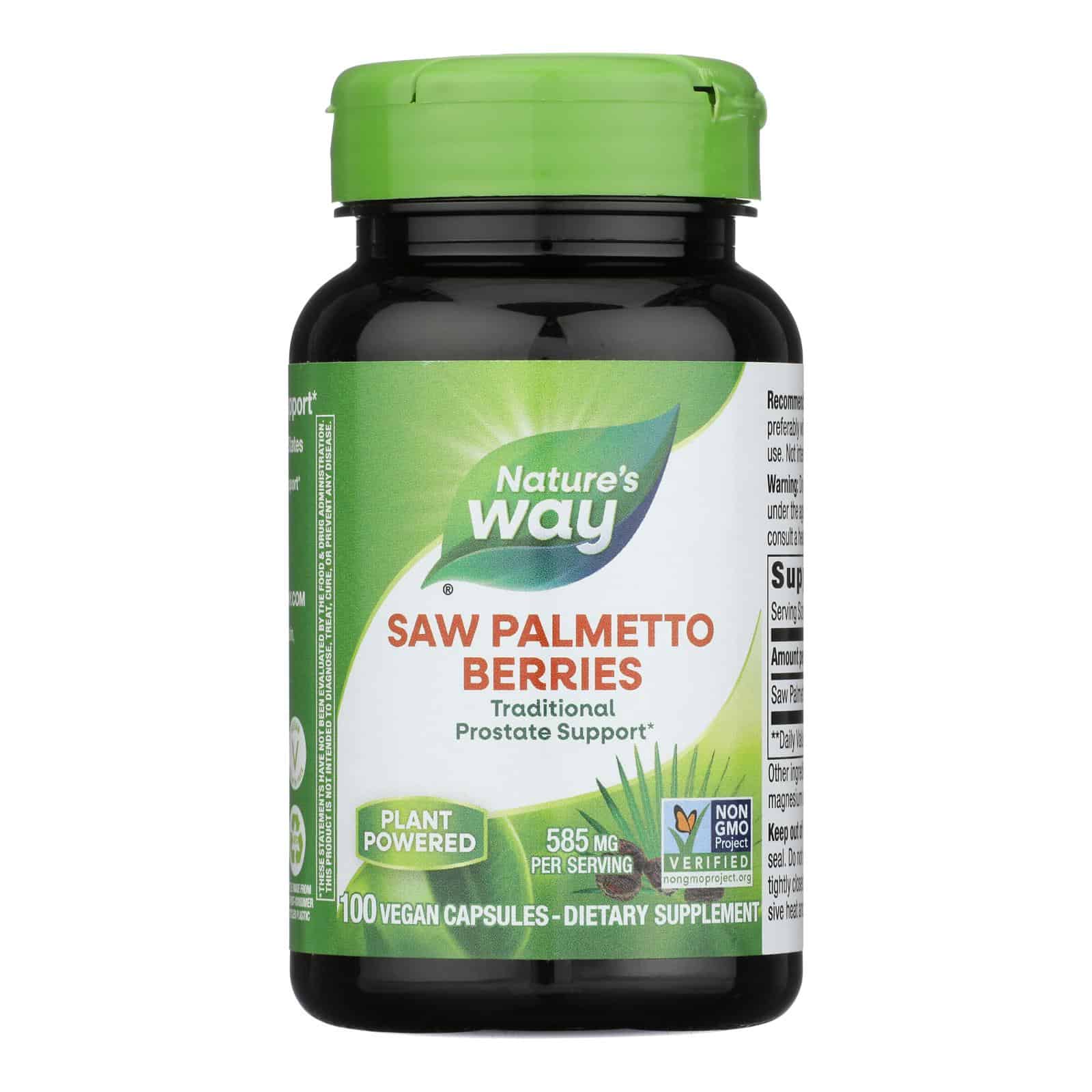 Nature's Way - Saw Palmetto Berries - 100 Capsules