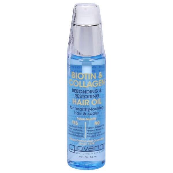 Giovanni Hair Care Products - Bio Colg Restore Hair Oil - EA of 1-1.9 FZ