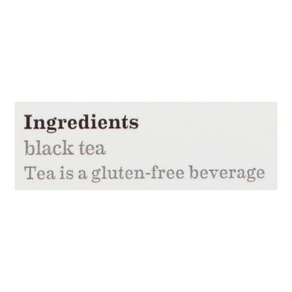 Bigelow Tea Darjeeling Black Tea - Case of 6 - 20 Bags