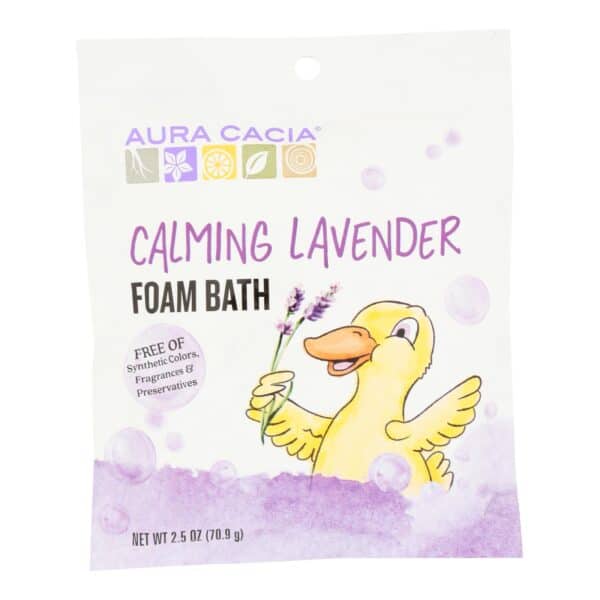 Aura Cacia Calming Foam Bath Lavender Essential Oil - Case of 6 - 2.5 oz - Image 2
