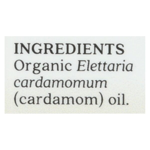 Aura Cacia - Essential Oil - Cardamom - Case of 1 - .25 fl oz. - Image 2