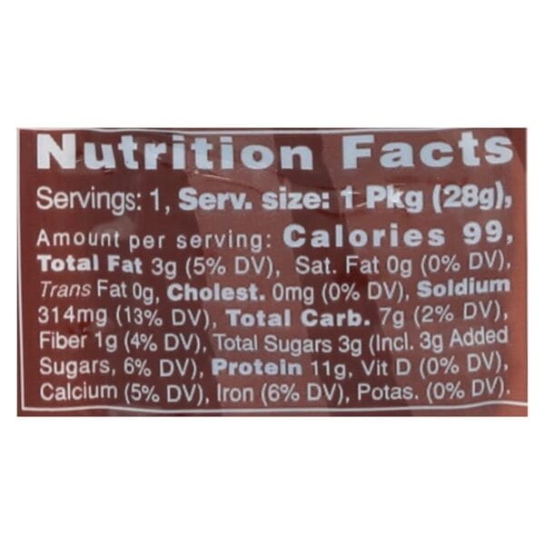 Primal Strips Vegan Jerky - Meatless - Seitan - Teriyaki - 1 oz - Case of 24 - Image 2