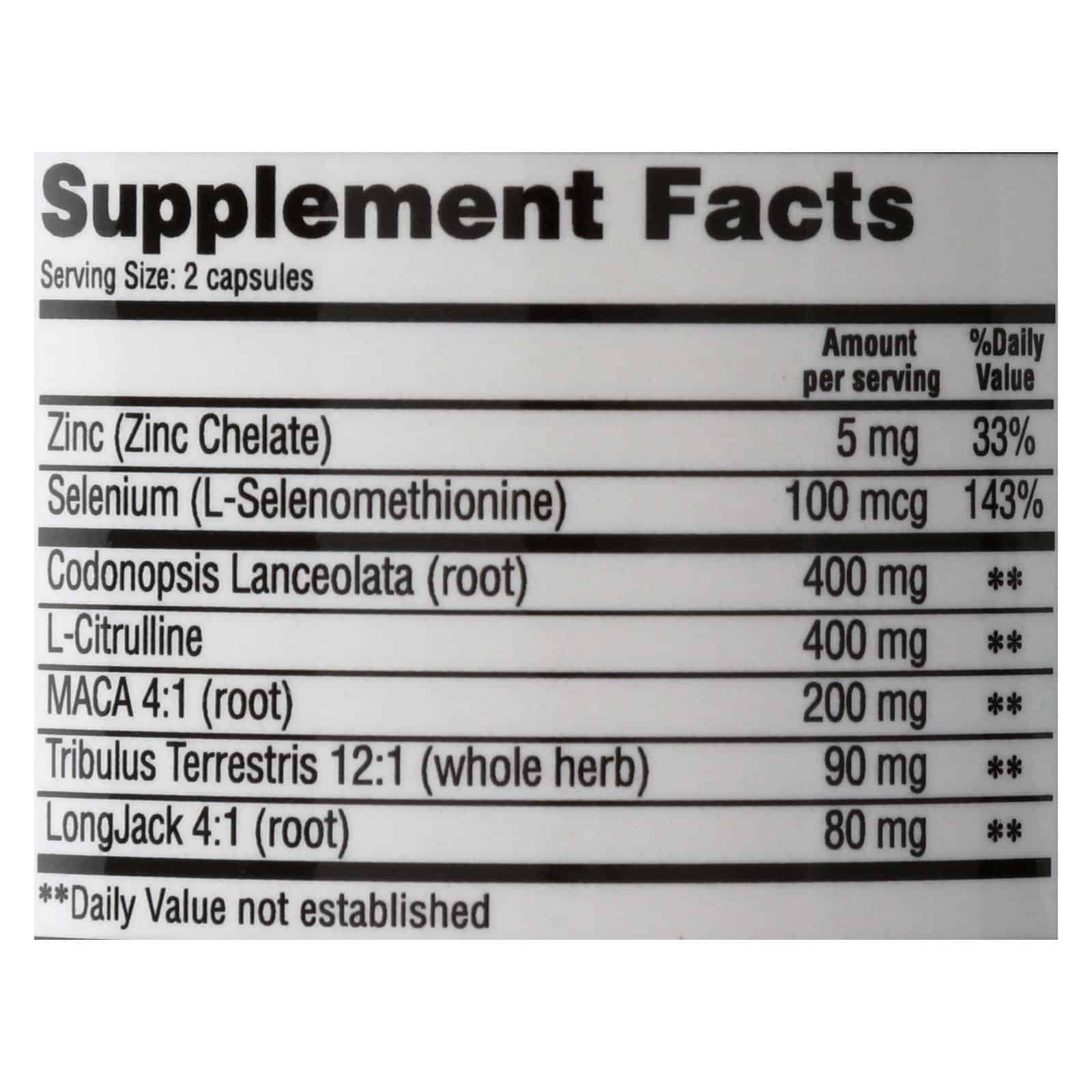 Lucky 7 Mens Performance Formula - Kyolic - 60 Capsules - Image 2