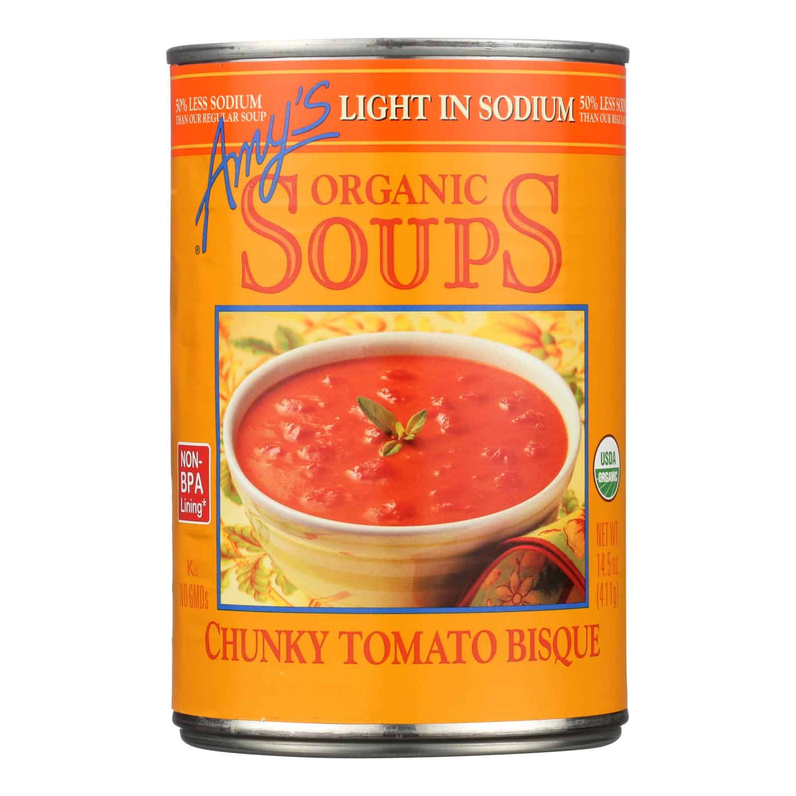 Amy's - Organic Chunky Tomato Soup - Case of 12 - 14.5 oz - Image 2
