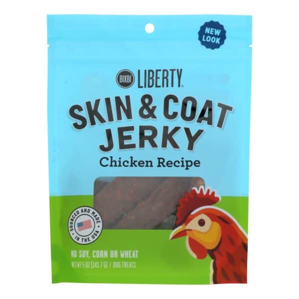 Bixbi - Jerky Skin & Coat Chicken - Case of 6-5 OZ - Image 2