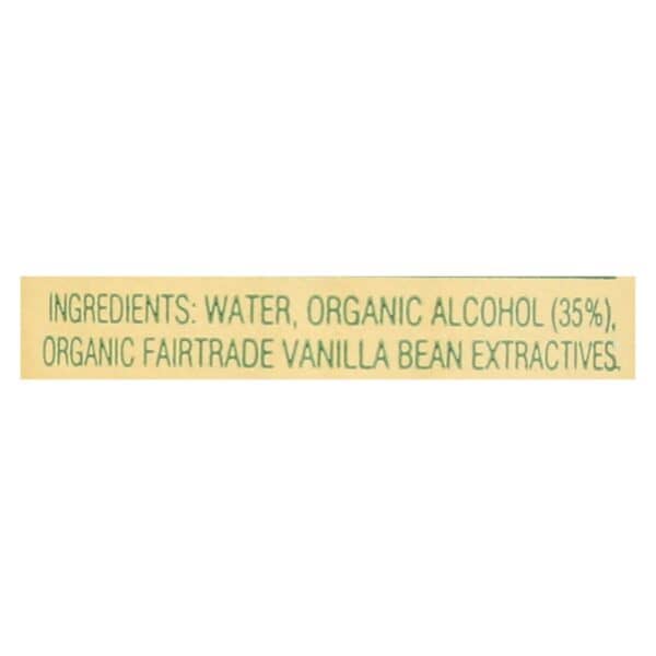 Nielsen Massey Organic Fairtrade Madagascar Bourbon Pure Vanilla Extract - Case of 8 - 4 FZ - Image 2