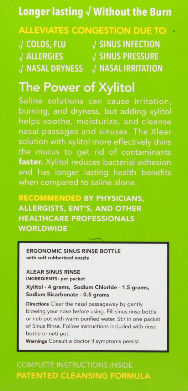 Xlear Sinus Care Rinse System with Xylitol