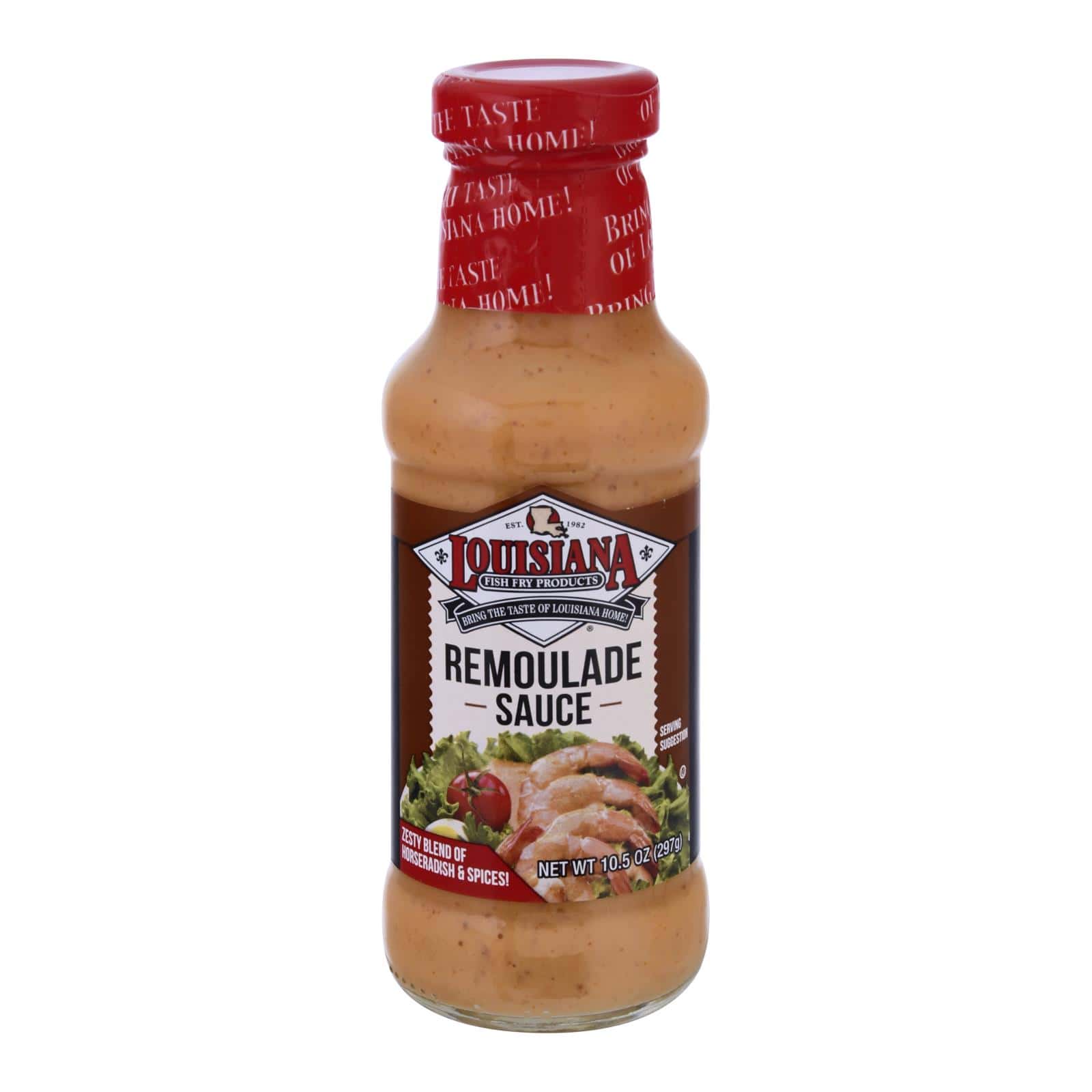 La Fish Fry Remoulade Sauce - Dressing - Case of 12 - 10.5 oz. - Image 2
